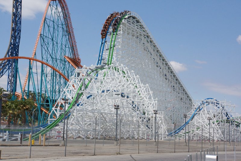 Best Time to Visit Six Flags Magic Mountain in July at Six Flags Magic Mountain